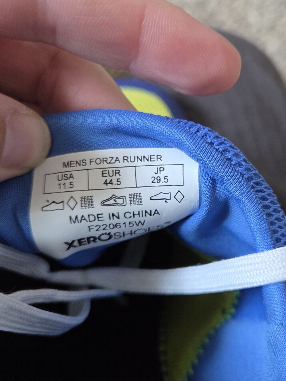 Xero Shoes Men’s Forza Runner Lightweight Running Shoes 11.5 - Picture 11 of 11